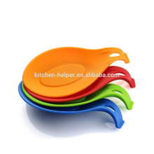 Heat resistant durable silicone kitchen accessory spoon holder